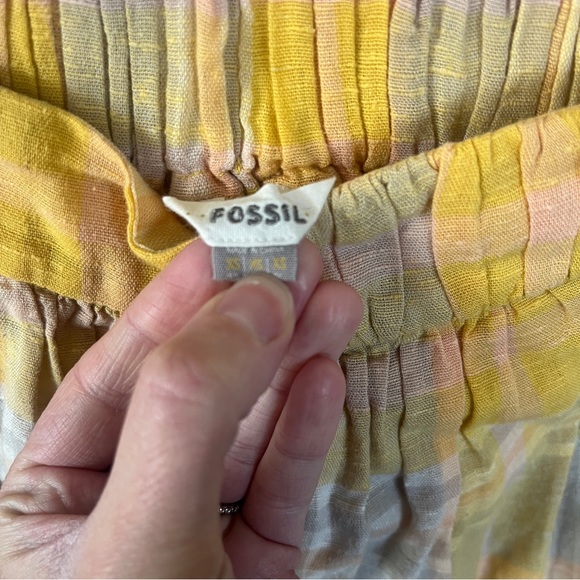 EUC Fossil A Line Mini Skirt - Picture 4 of 7